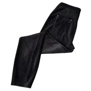 Lyssé Black Corduroy Stretch Leggings L